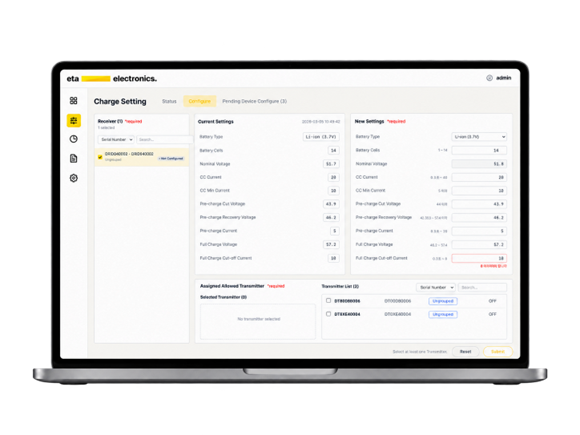ELYX Link remote control dashboard